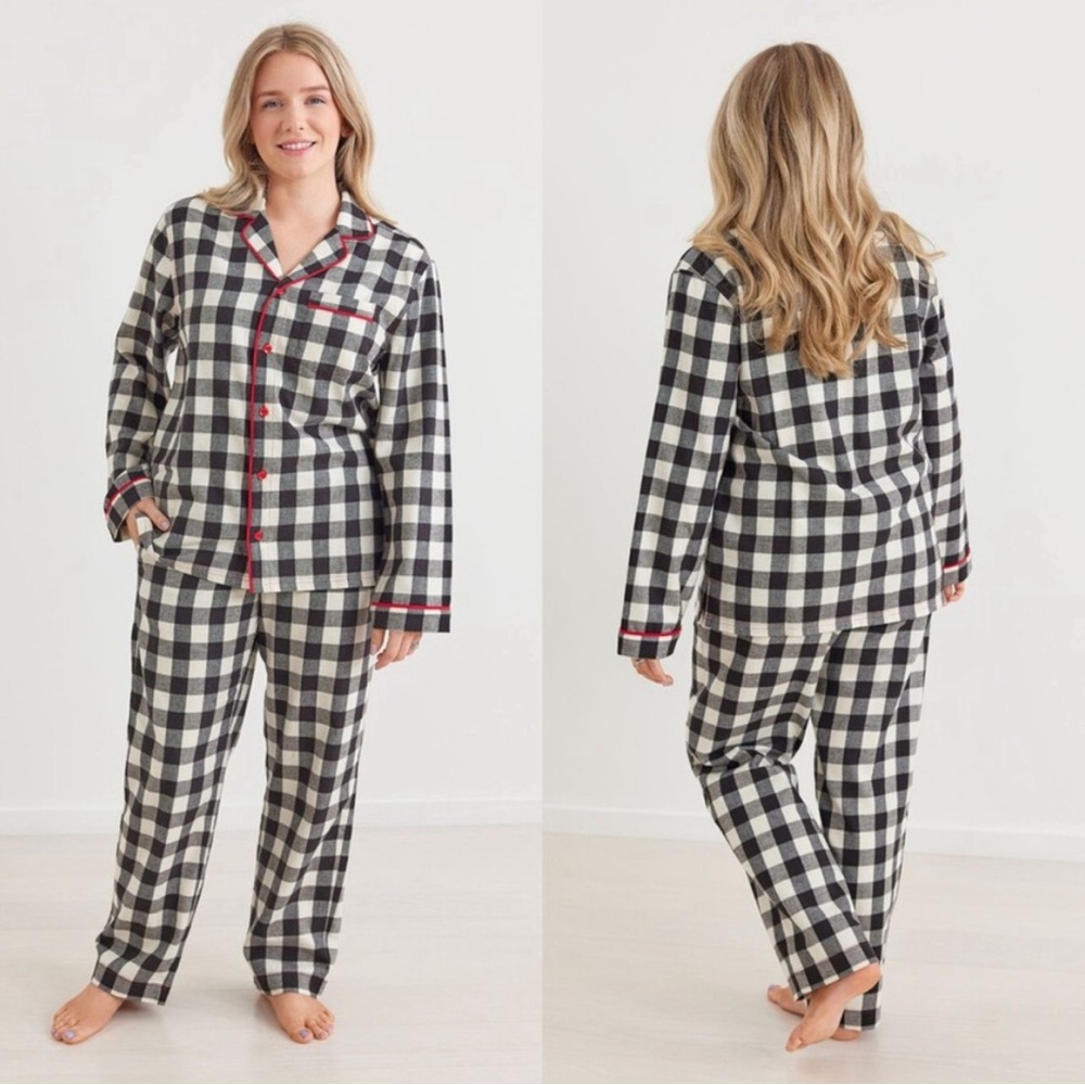 Hanna Andersson Women’s Buffalo Check Pajama Set
